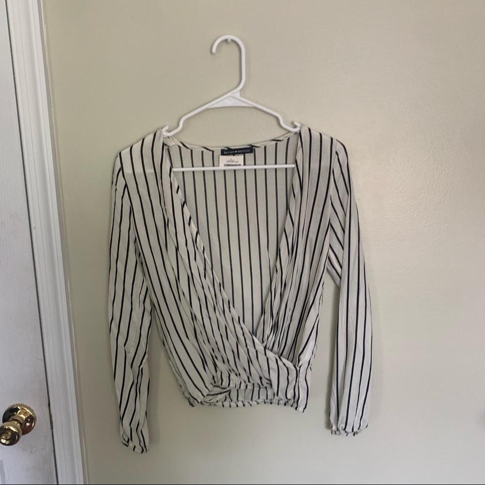 Brandy Melville Striped Zosia Top